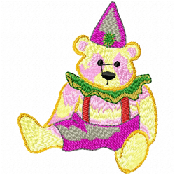 Bears Embroidery Design 11